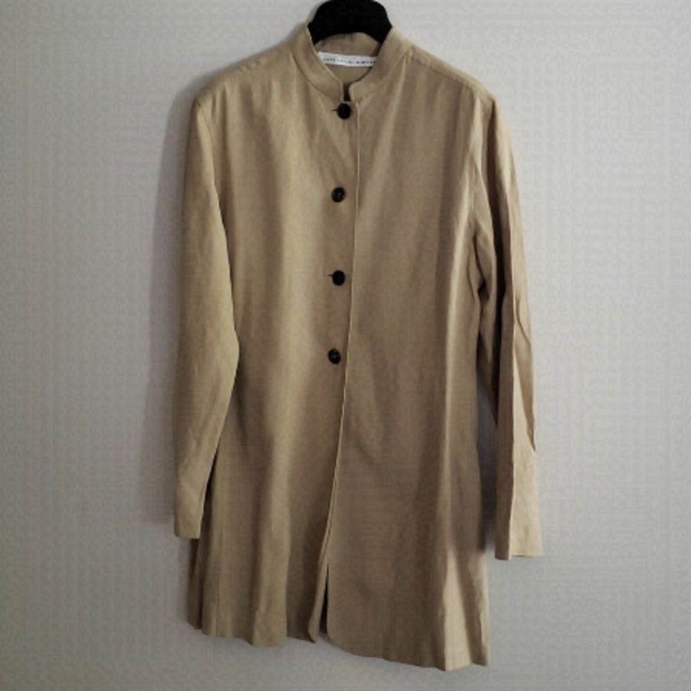 Fenn Wright & Manson Silk Linen Blend Light Coat